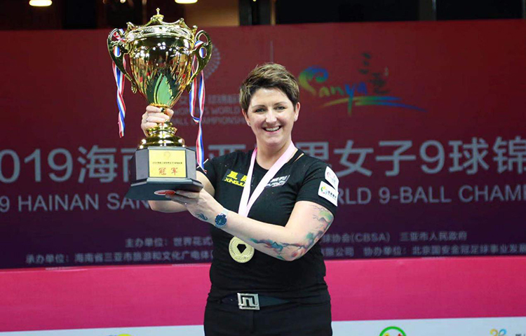 Xingjue Sponsored player Kelly Fisher was selected into the Hall of Fame